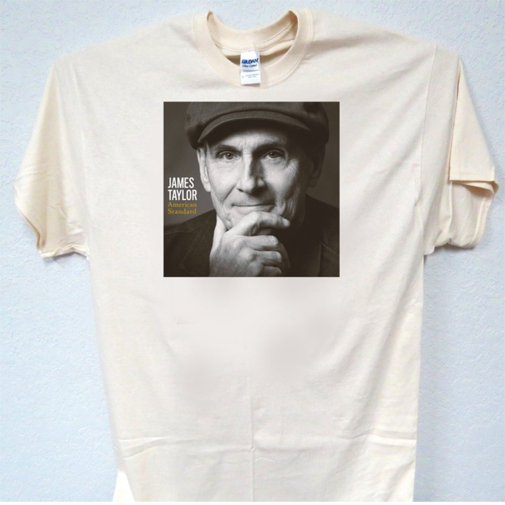 JAMES TAYLOR COOL MENS IVORY TEE T-1871